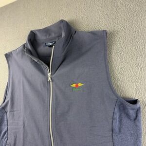 Peter Millar Vest Men's L Blue Solstice Performance Baltusrol Golf Hybrid